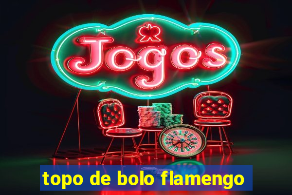 topo de bolo flamengo